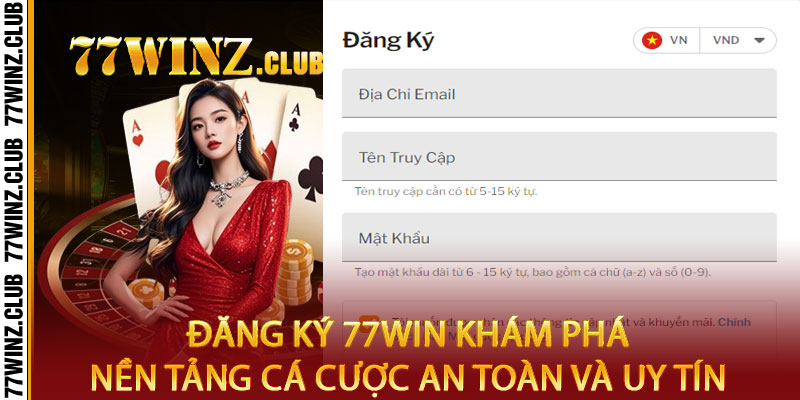 Đăng Ký 77win