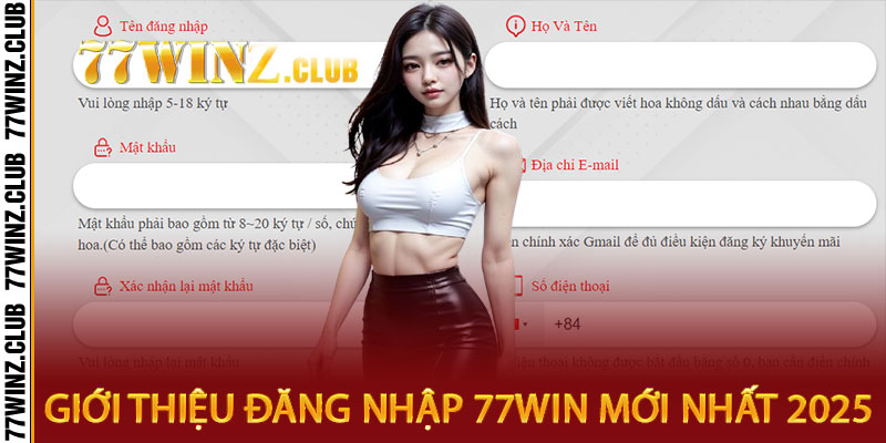 Đăng Nhập 77win